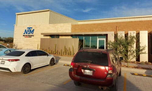 (article) New Tech Machinery Announces Production Is Underway at New Manufacturing Facility in Hermosillo, Mexico