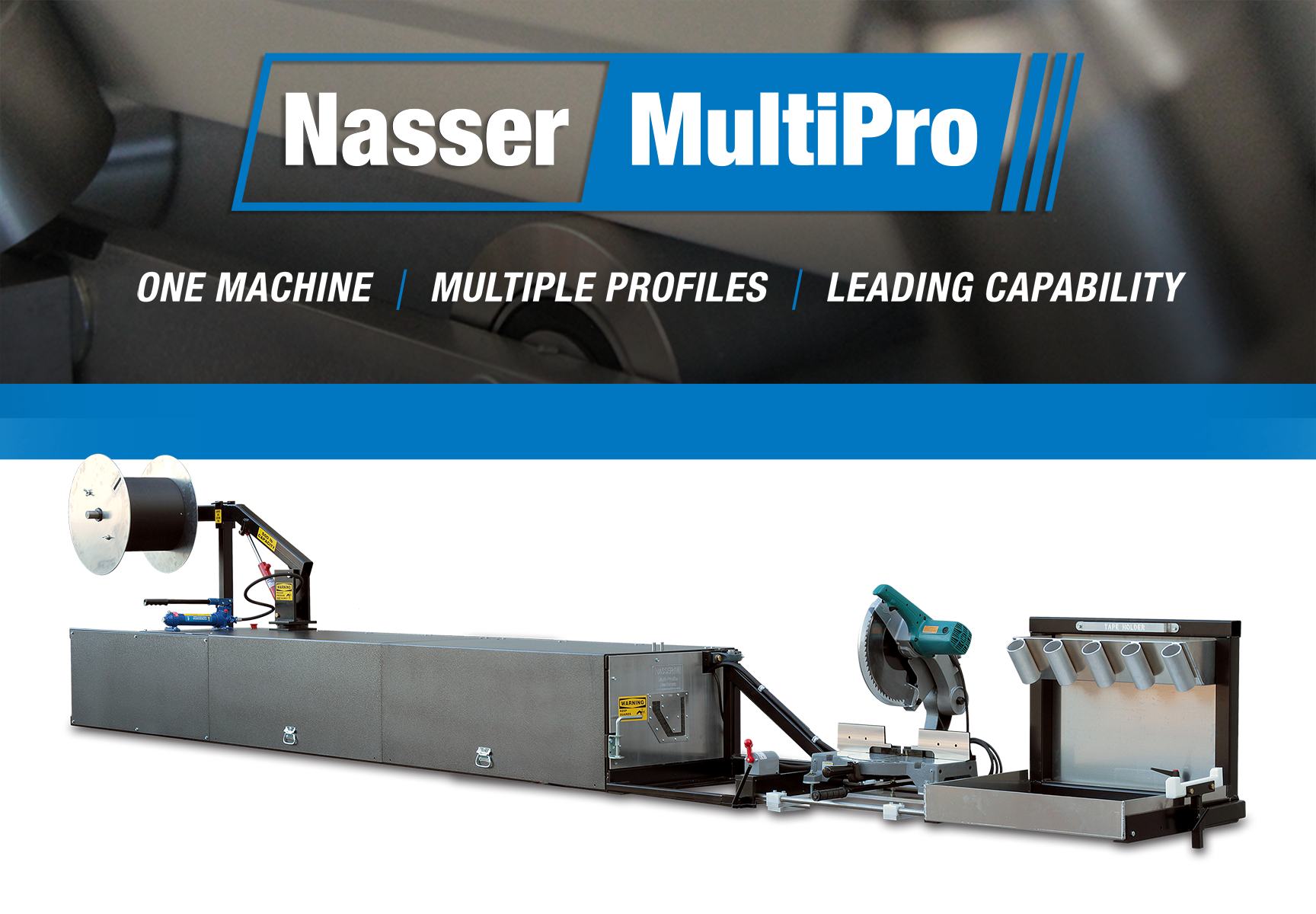 What Is a Nasser MultiPro™ Gutter Machine? Features, Benefits, & Specifications NewTech Machinery