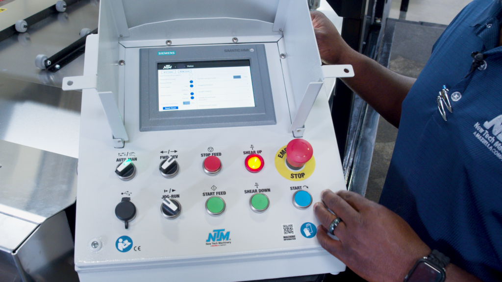 NTM’s UNIQ® Automatic Control System Revolutionizes Portable Rollforming