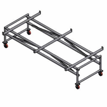 SSR Cart With Casters - CRT-MPJ-C