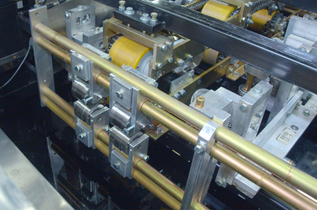 rib roller assembly frame inside portable rollforming machine