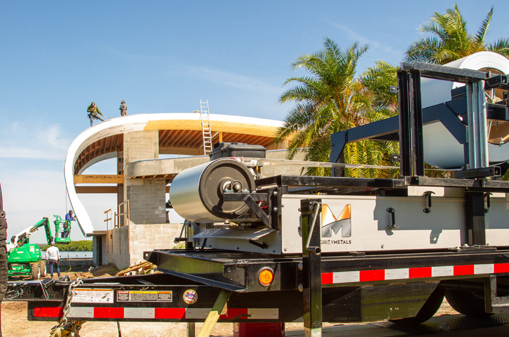How to Expand Your Metal Roofing Business With a Portable Rollformer
