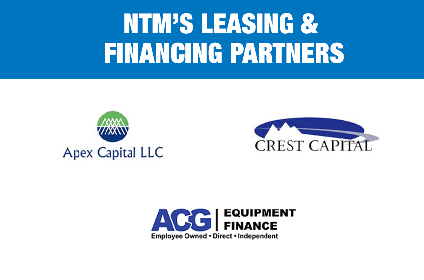 NTM leasing and financing partners