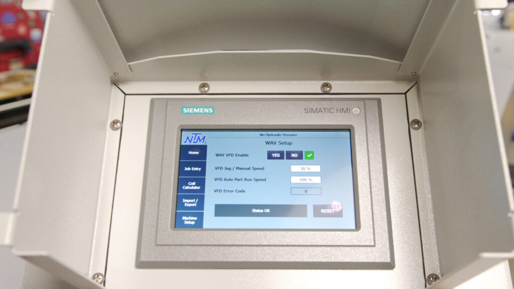 What is the Variable Frequency Drive on the WAV Panel Machine?