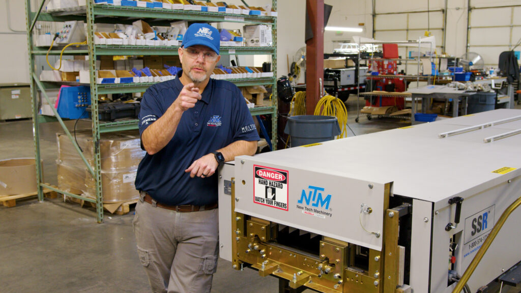 Changing Coil Widths on a New Tech Machinery SSR™ MultiPro Jr.