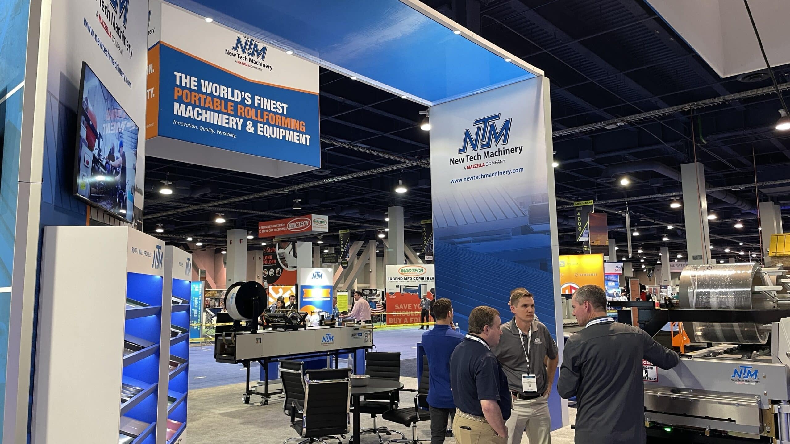 NTM Metalcon booth display