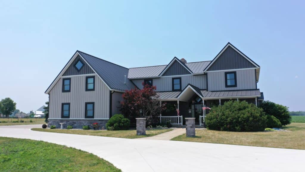 Board and batten country home