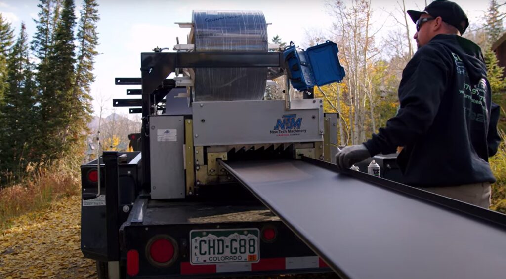 An operator running a panel on an SSR MultiPro Jr.
