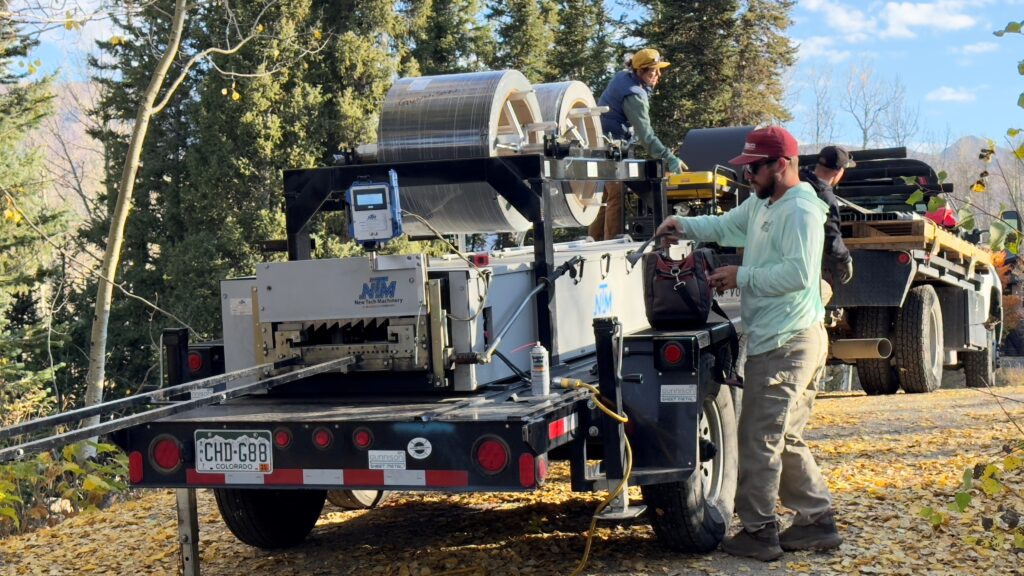 SSR MultiPro JR. in the field