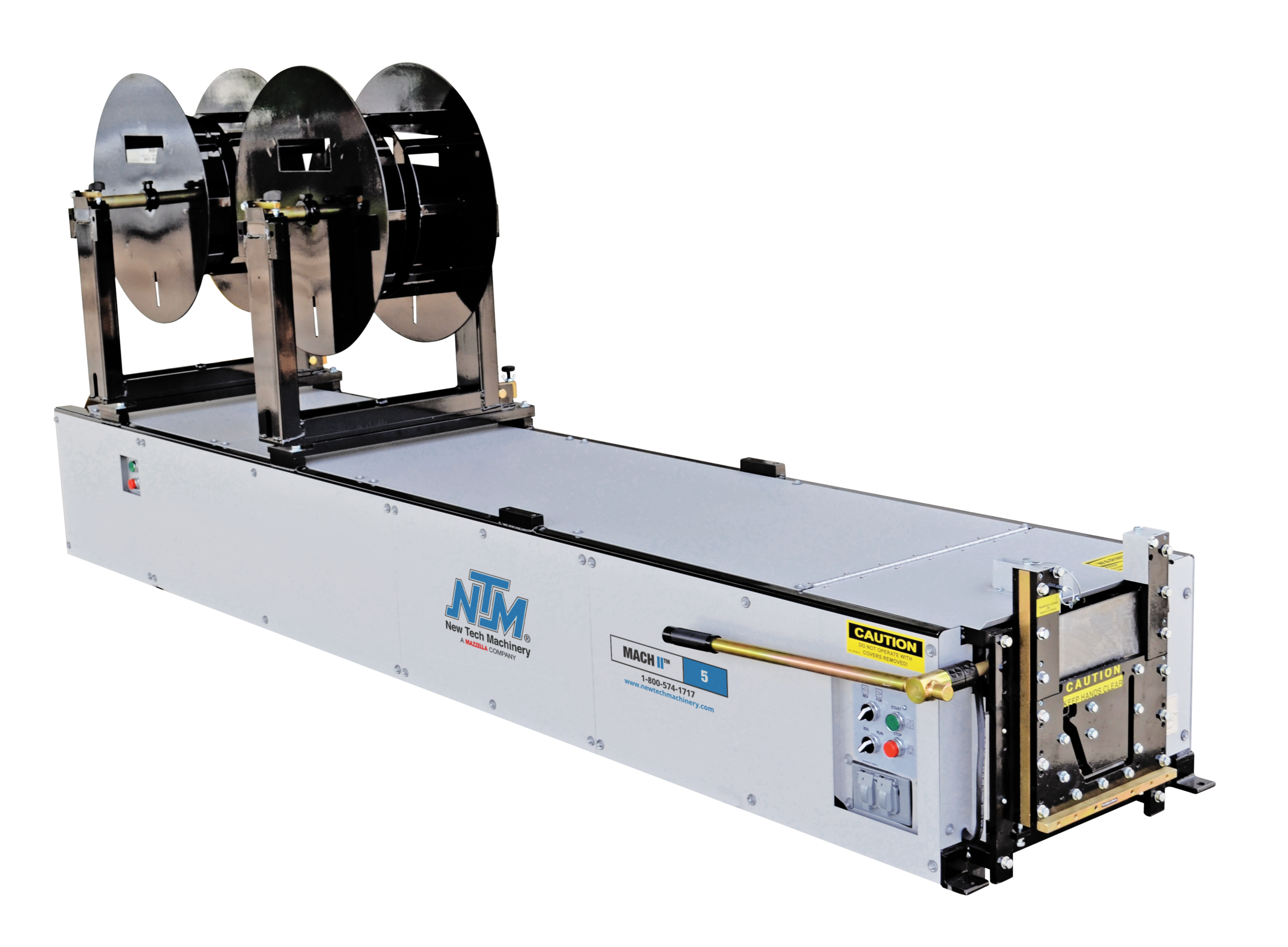 Mach II 5" gutter machine